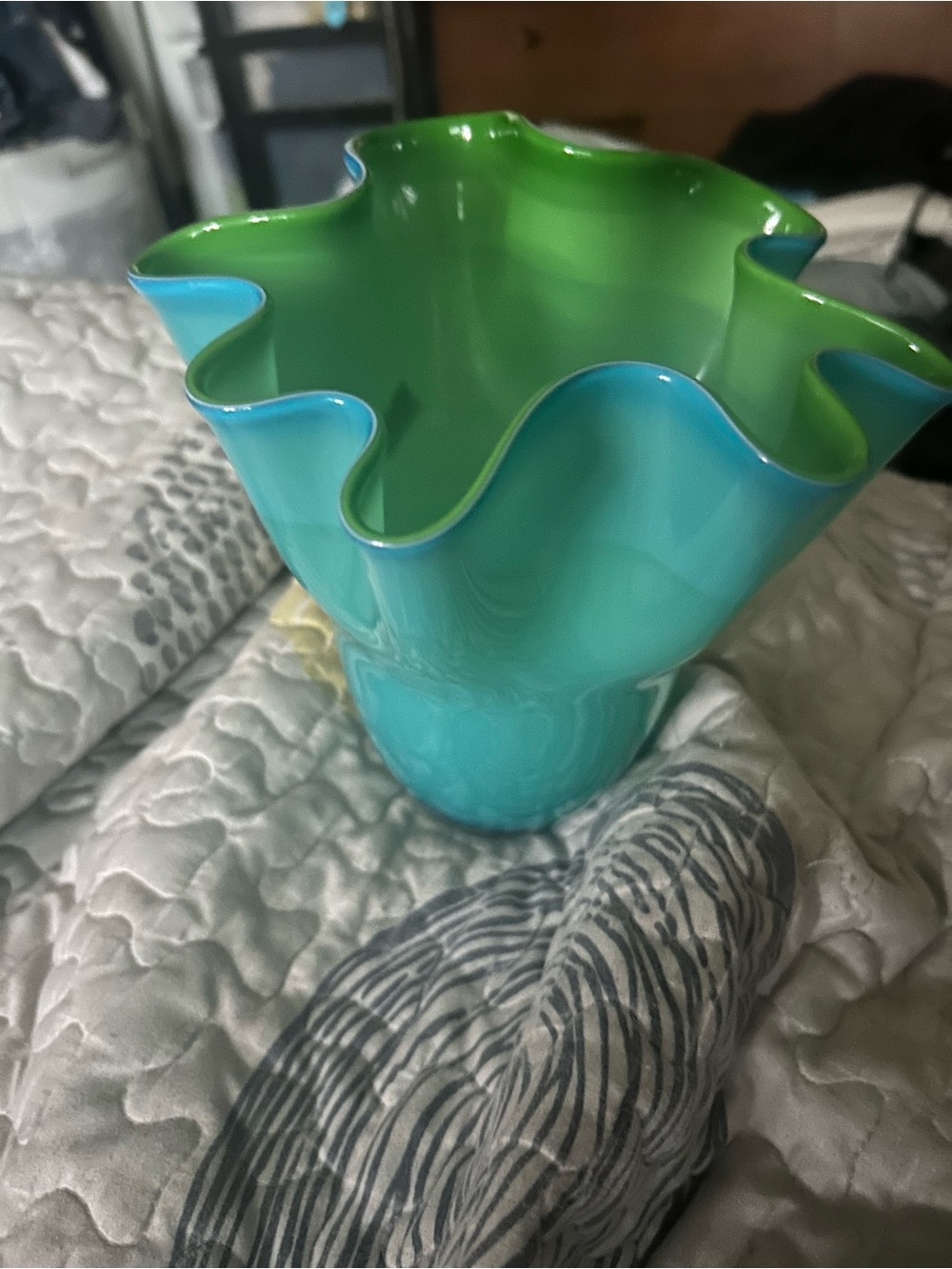 1960’s Dazzdetto Murano glass vase